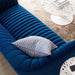 Announce Performance Velvet Channel Tufted Loveseat - view 20
