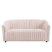 Announce Performance Velvet Channel Tufted Loveseat - view 31