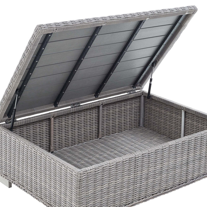 Conway 4-Piece Outdoor Patio Wicker Rattan Furniture Set by Modway - view 30