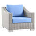 Conway 4-Piece Outdoor Patio Wicker Rattan Furniture Set by Modway - view 23