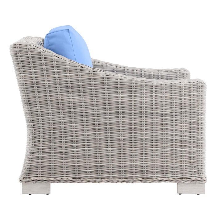 Conway 4-Piece Outdoor Patio Wicker Rattan Furniture Set by Modway - view 26