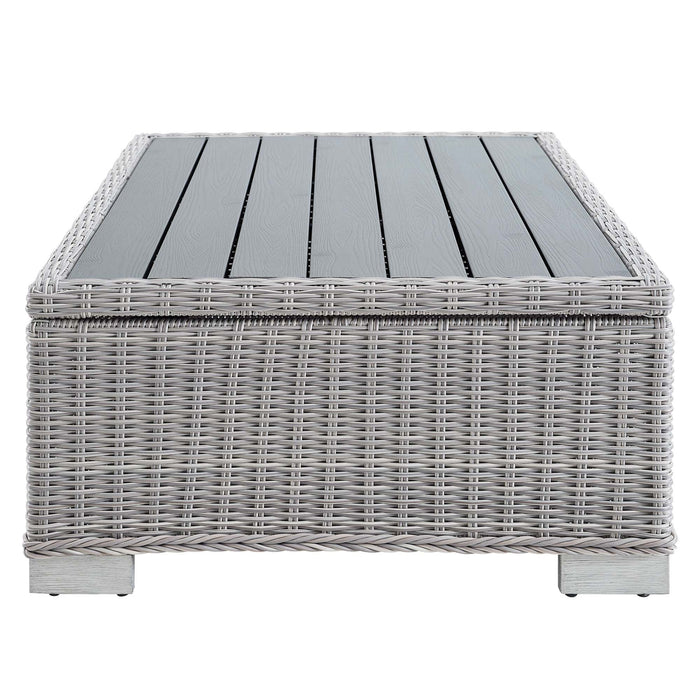 Conway 4-Piece Outdoor Patio Wicker Rattan Furniture Set outdoor patio furniture set dimensions and measurements