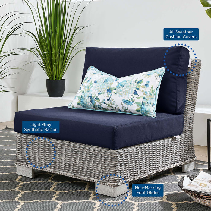 Conway 5-Piece Outdoor Patio Wicker Rattan Furniture Set outdoor patio furniture set