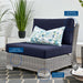 Conway 5-Piece Outdoor Patio Wicker Rattan Furniture Set outdoor patio furniture set