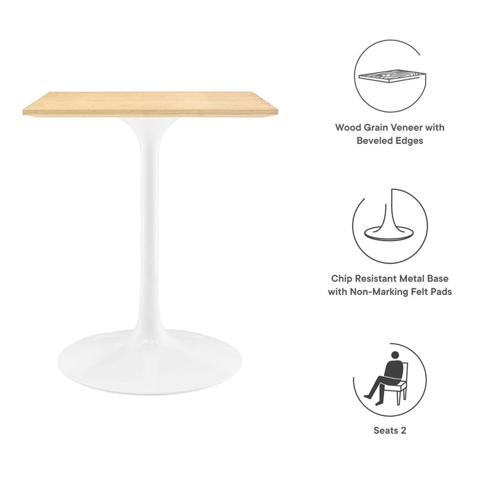 Lippa Square Wood Dining Table