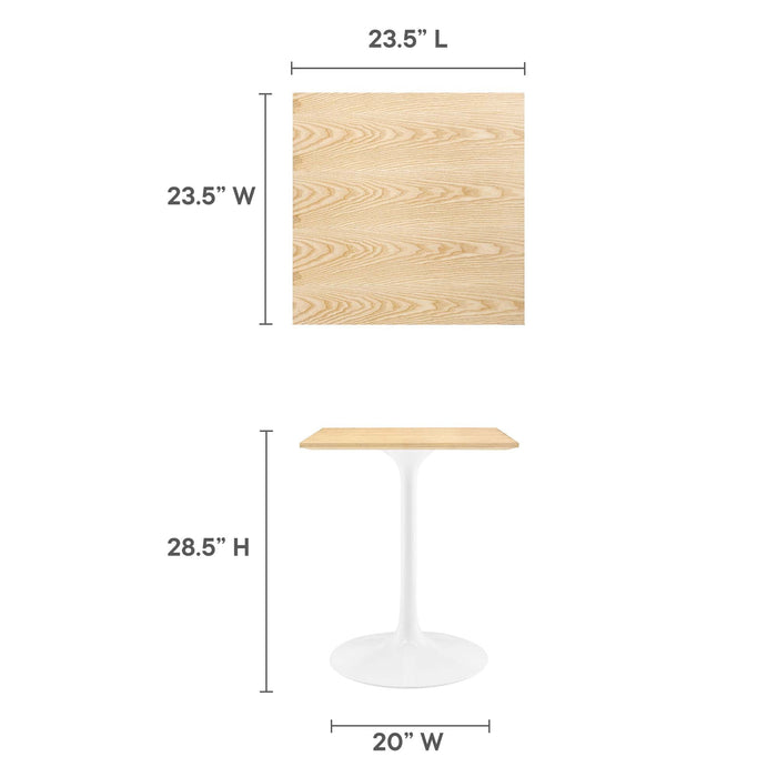 Lippa Square Wood Dining Table