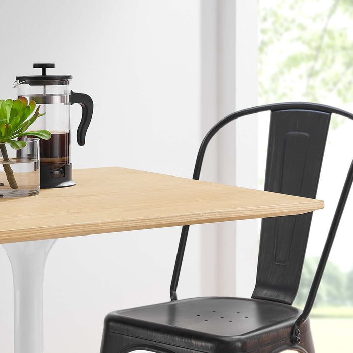Lippa Square Wood Dining Table