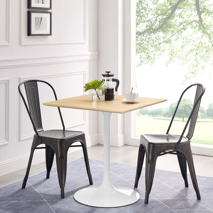 Lippa Square Wood Dining Table