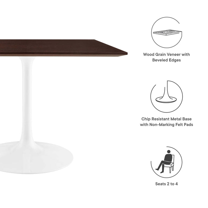 Lippa Square Wood Dining Table