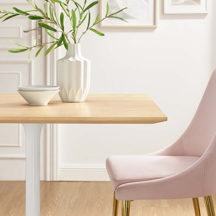 Lippa Square Wood Dining Table