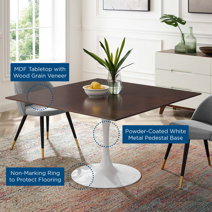 Lippa Square Wood Dining Table