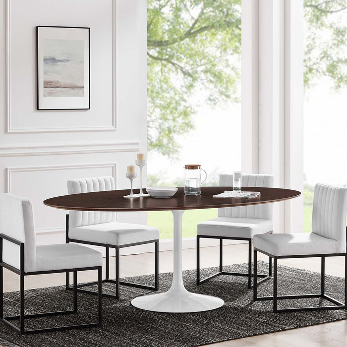 Lippa Oval Wood Dining Table
