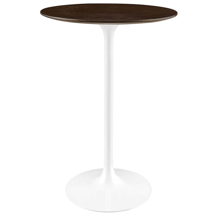 Modway Lippa Round Wood Bar Table Living Room Furniture - View 59