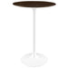 Modway Lippa Round Wood Bar Table Living Room Furniture - View 59