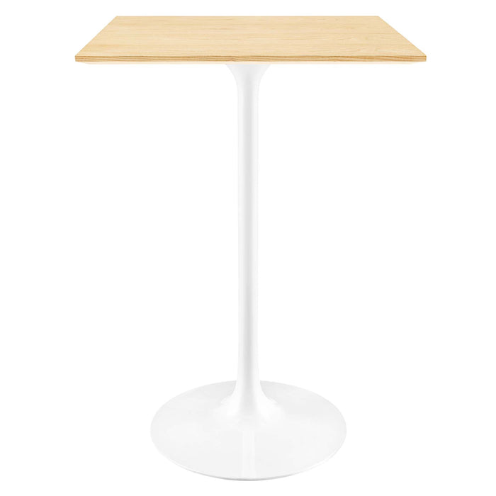 Lippa Square Wood Bar Table