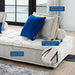 Modway Saunter 2-Piece Tufted Loveseat - Stylish Comfort with Soft Upholstery & Removable Bolster Pillow - Lifestyle View