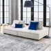 Modway Saunter 2-Piece Tufted Loveseat - Stylish Comfort with Soft Upholstery & Removable Bolster Pillow - Close-Up