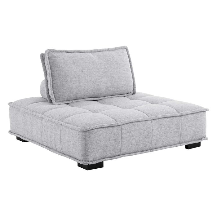 Saunter 5-Piece Tufted Fabric Fabric Sectional Sofa sectional sofa