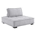Saunter 5-Piece Tufted Fabric Fabric Sectional Sofa sectional sofa