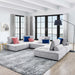 Saunter 5-Piece Tufted Fabric Fabric Sectional Sofa by Modway - view 28