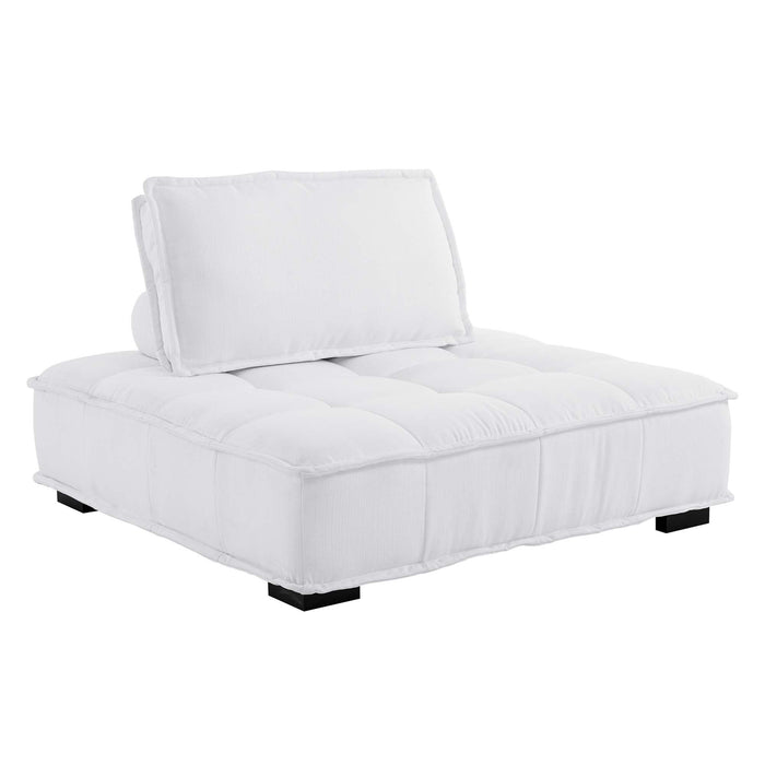 Saunter 5-Piece Tufted Fabric Fabric Sectional Sofa sectional sofa