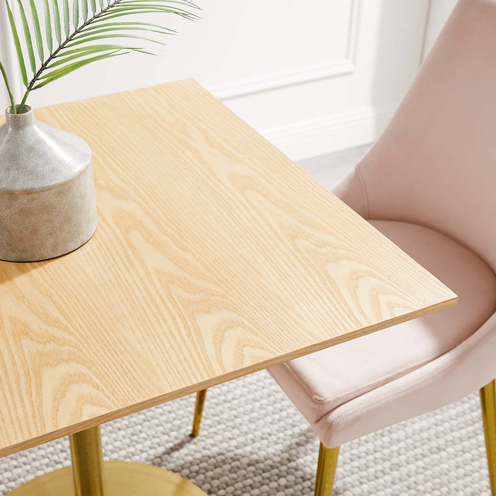 Lippa Square Wood Dining Table