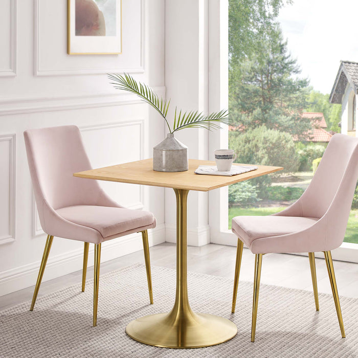 Lippa Square Wood Dining Table