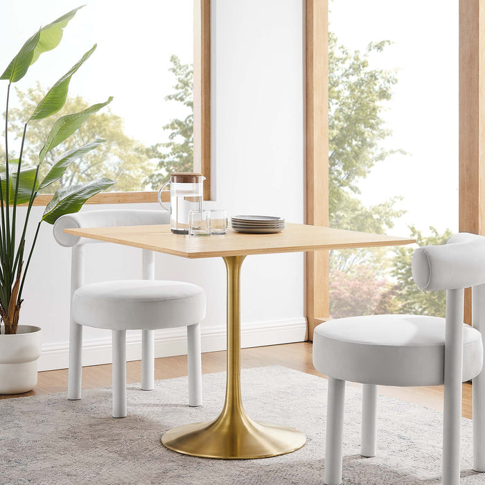Lippa Square Wood Dining Table