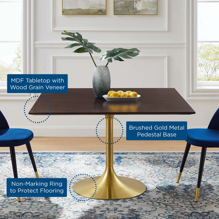 Lippa Square Wood Dining Table