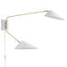 Modway Journey 2-Light Swing Arm Wall Sconce - View 14