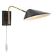 Journey 7" Swing Arm Wall Sconce - alternate angle view