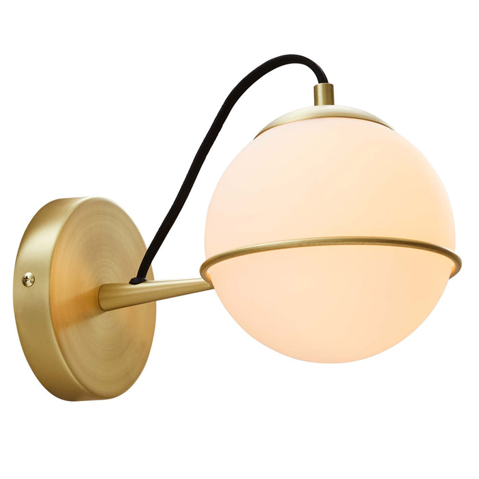 Hanna Hardwire Wall Sconce - alternate angle view