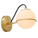 Hanna Hardwire Wall Sconce - alternate angle view