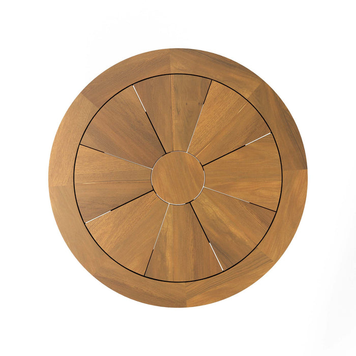 Meadow Outdoor Patio Teak Wood Dining Table - view 5