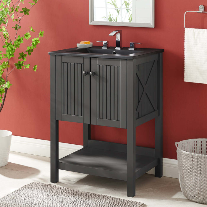 Steam Bathroom Vanity Basin Included
