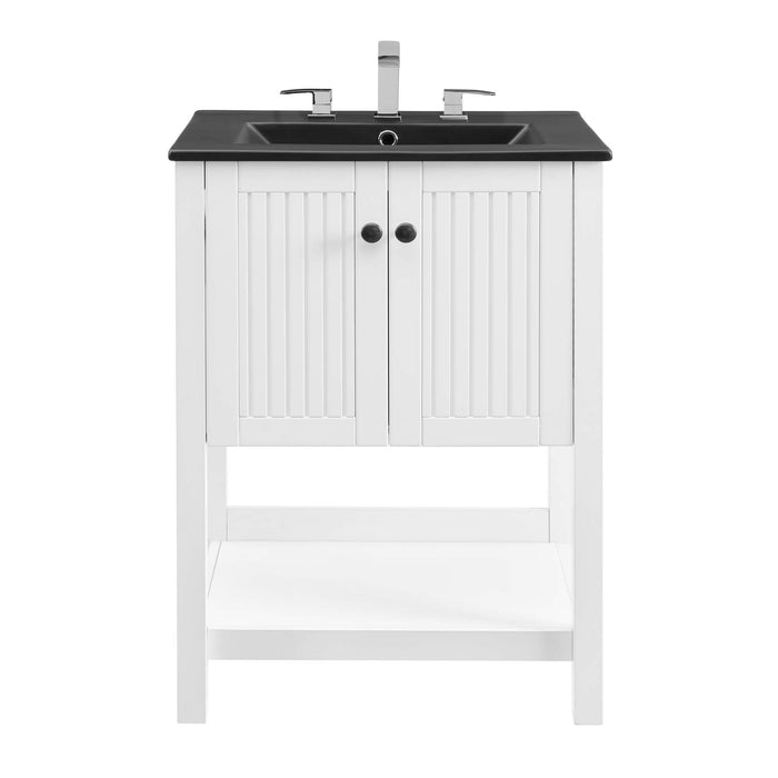 Steam Bathroom Vanity Basin Included