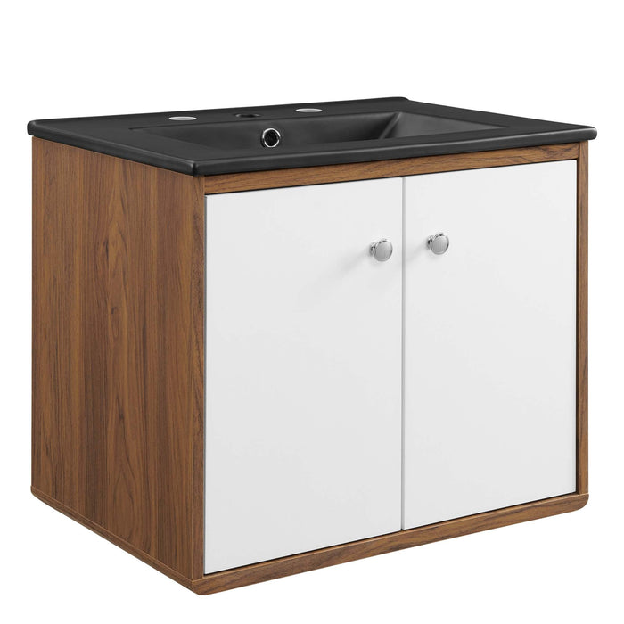 Transmit Wall-Mount Bathroom Vanity Basin Included