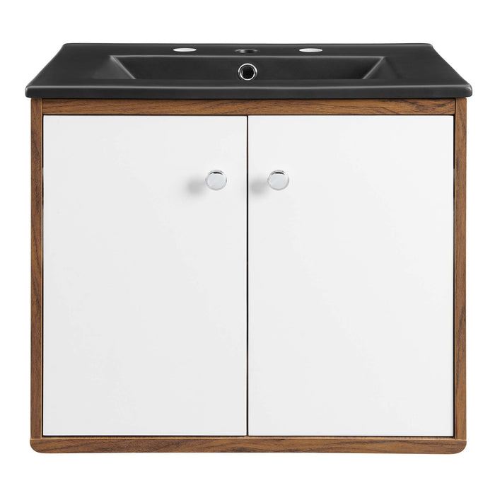 Transmit Wall-Mount Bathroom Vanity Basin Included