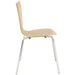 Modway Ernie Dining Side Chair in Black - Side View