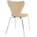 Modway Ernie Dining Side Chair in Black - Detail View