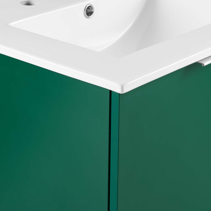 Maybelle Wall-Mount Bathroom Vanity Basin Included