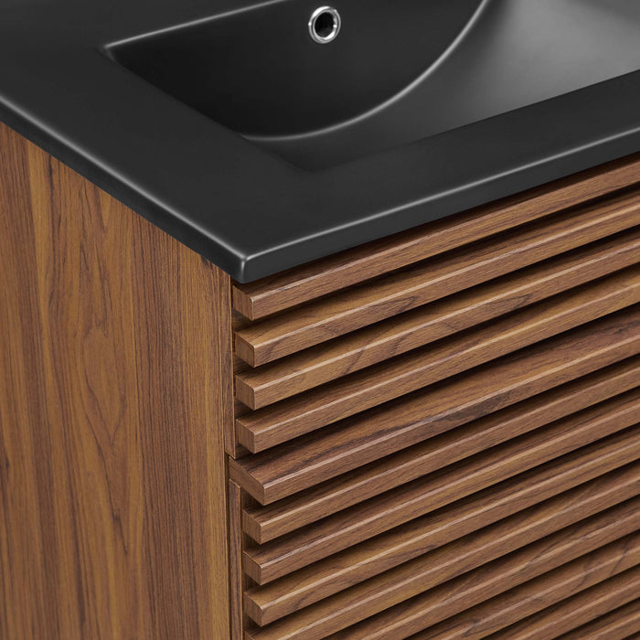 Render 48" Bathroom  Vanity with Black Basin Included