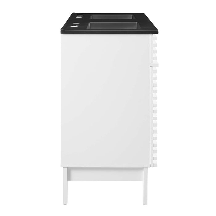 Render 48" Bathroom  Vanity with Black Basin Included