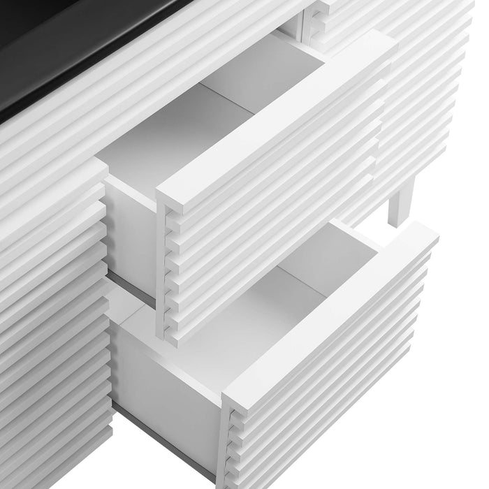 Render 48" Bathroom  Vanity with Black Basin Included