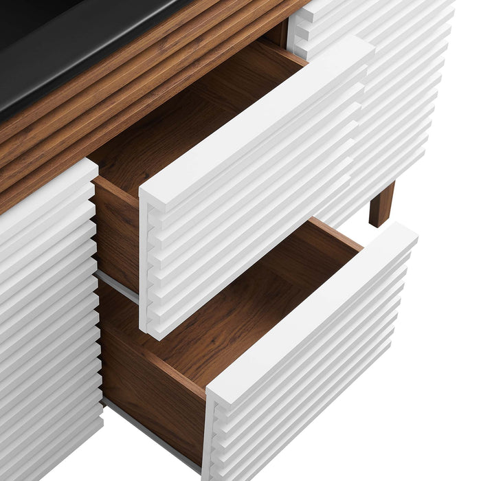 Render 48" Bathroom  Vanity with Black Basin Included