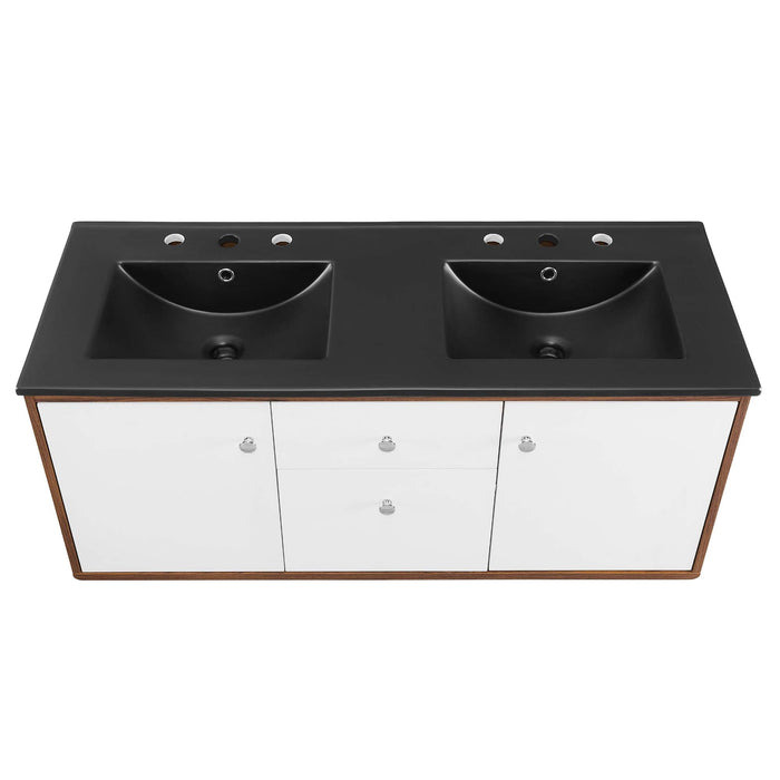 Transmit Wall-Mount Bathroom Vanity Basin Included