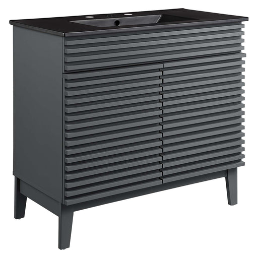 Modway Render Bathroom Vanity with Black Basin Included Living Room Furniture - View 193