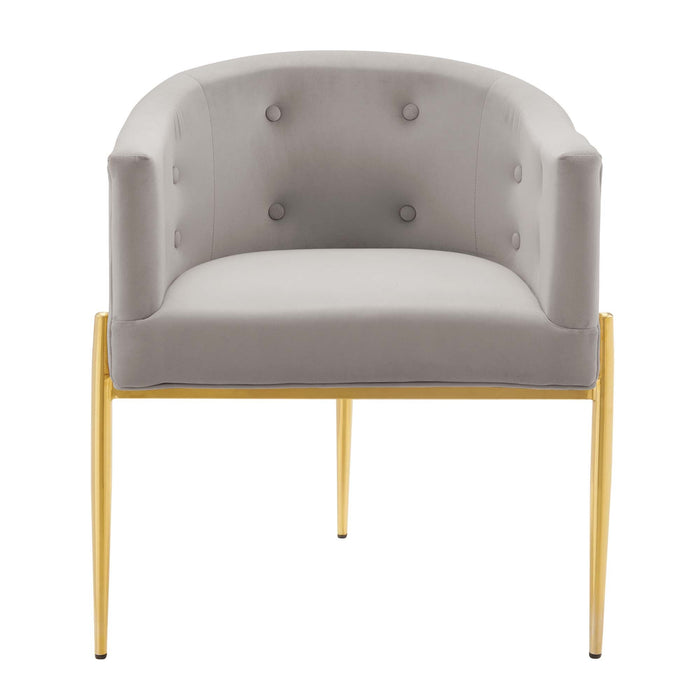 Modway Savour Tufted Performance Velvet Accent Chairs - Set of 2 Living Room Furniture - View 31