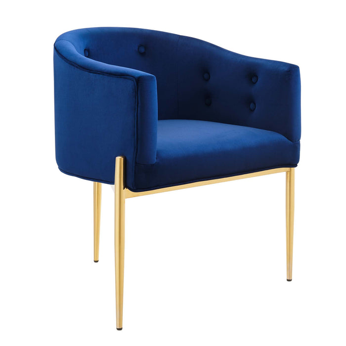 Modway Savour Tufted Performance Velvet Accent Chairs - Set of 2 Living Room Furniture - View 37