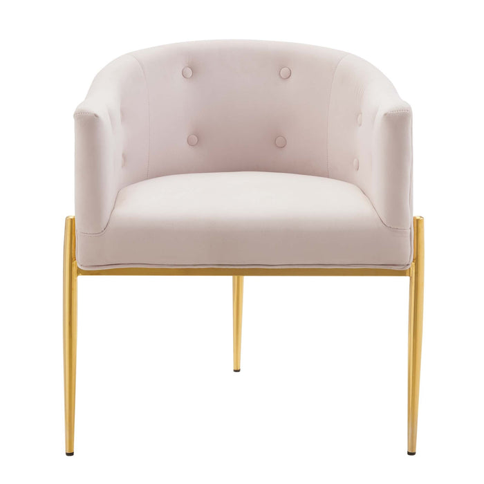 Modway Savour Tufted Performance Velvet Accent Chairs - Set of 2 Living Room Furniture - View 49